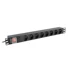 LANBERG Traka za napajanje PDU RACK 19", 1U, 16A, 7X Shuko, 2m